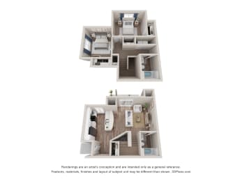 2 Bed 2 Bath at Southside Townhomes, Nampa, ID, 83686