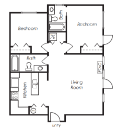 C2 Floor Plan at West Village at Four Points, Bozeman, Montana