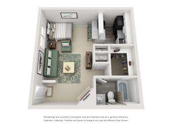  Floor Plan Central Peak