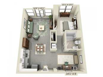  Floor Plan Daylight