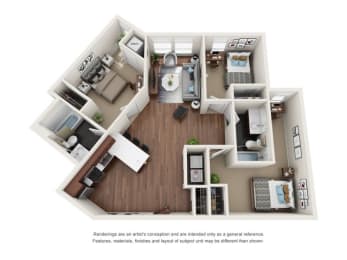 Floor Plan  3BR2BA