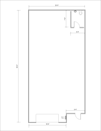 Floor Plan  Red Soils Business Park 1,250 Sq. Ft. Standard Floor Plan