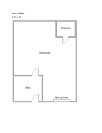 Floor Plan  North McClellan Business Park 2,160 Sq. Ft. Floor Plan