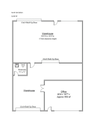Floor Plan  North McClellan Business Park 4,320 Sq. Ft. Floor Plan