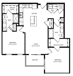 Floor Plan  Paragon Place at Bear Clay Way