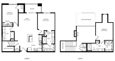Floor Plan  Paragon Place at Bear Clay Way