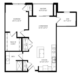 Floor Plan  a black and white floor plan of a house