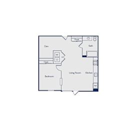  Floor Plan A1J + den