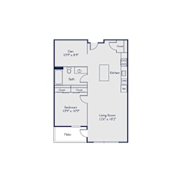  Floor Plan A1L + den