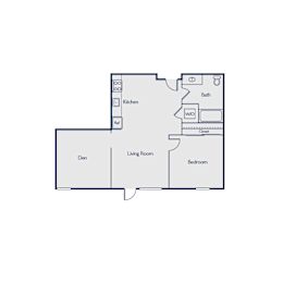  Floor Plan A1M + den