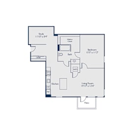  Floor Plan A1Q + den