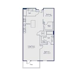  Floor Plan B2A