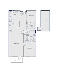 Floor Plan B2D + loft