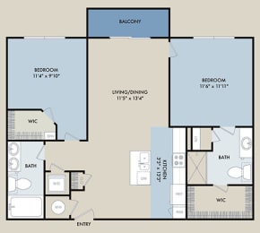  Floor Plan Charleston