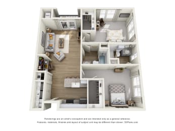 Comet Greensboro B2B floor plan