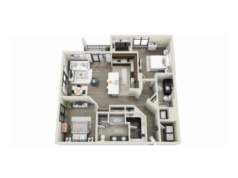 bedroom floor plan an open concept layout with a large bedroom