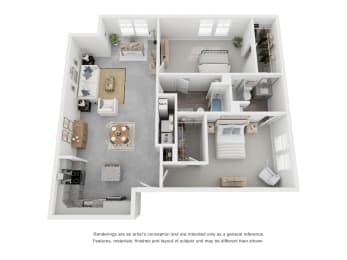 Elevate Lake Norman Willow Unit Two Bedroom and Two Bathroom