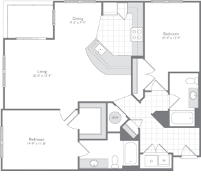 Flats170_B2H_2bed_2bath_1277sqft_2D