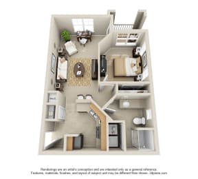 bedroom floor plan an opens up concept in this design