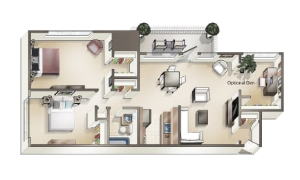  Floor Plan B1A