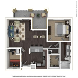  Floor Plan A1E
