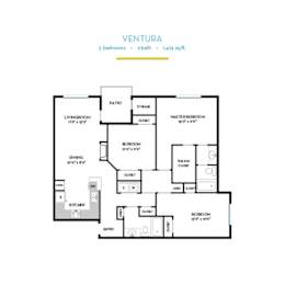 Ventura Floor Plan at Vintage at Scottsdale, SCOTTSDALE, 85260