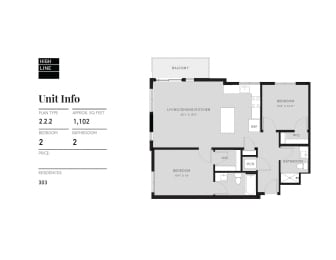  Floor Plan HL2.2.2
