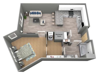 Bayberry III - 3D - Vivere Floor Plan