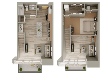  Floor Plan Emiline (Loft)