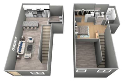 Floor Plan Lexington II (Loft)