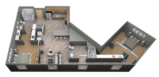 Ridgewood - 3D - Vivere Floor Plan