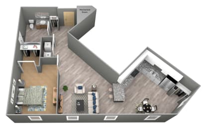 Rosewood - 3D - Vivere Floor Plan