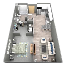 Saison - 3D Floor Plan - Benson Lights