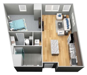The McLaughlin 3D Floor Plans - The Corvina