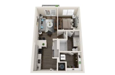 Axio at Carillon - A1 - 1 Bedroom 1 Bath
