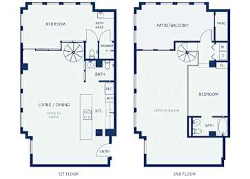 Eitel Apartments - B11 - 2 bedroom floor plan