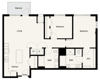 B04 - 2Bed 2Bath - Onyx Edina - 2D