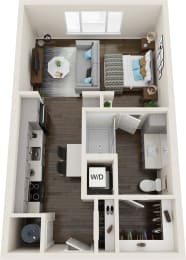 Axio at Carillon - S1 - 0 Bedroom 1 Bath