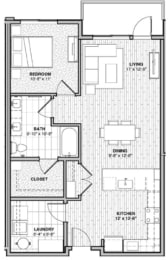 Floor Plan  Collins - B - Luxe