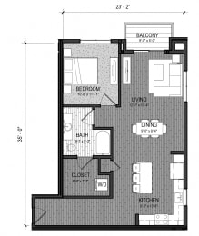 Floor Plan  The Cascade 1F