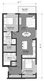 Floor Plan  The Confluence 2F
