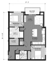 Floor Plan  The Rapid 2J