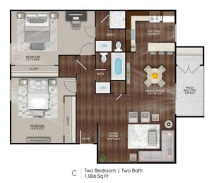  Floor Plan C-South