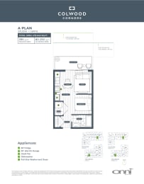 the floor plan of e collusion condos