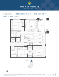 the floor plan of the residences village