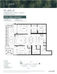 the floor plan of the condo