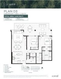 the floor plan of the condo