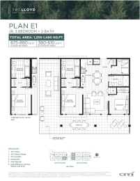 the floor plan of the condo