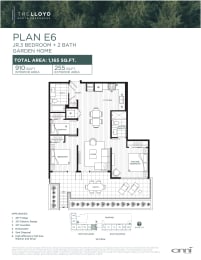the floor plan of the condo