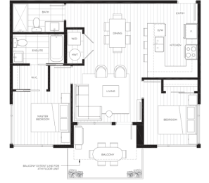 the floor plan of the house